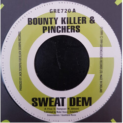 Bounty Killer / Pinchers / Prestige (7) Sweat Dem / Mi Nah USED VINYL 7INCH 45 RPM