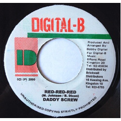 Daddy Screw / The Techniques Red-Red-Red / You Don't Care USED VINYL 7INCH 45 RPM