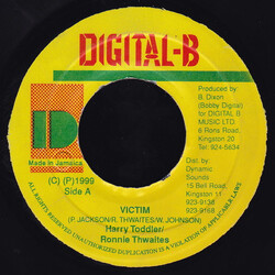 Harry Toddler / Ronnie Thwaites Victim USED VINYL 7INCH 45 RPM