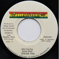 Cocoa Tea No Faith USED VINYL 7INCH 45 RPM