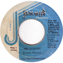 Ronnie Thwaites Mr. Luxury USED VINYL 7INCH 45 RPM