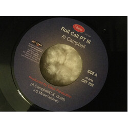 Al Campbell / Winston Rose Roll Call / Real Sax USED VINYL 7INCH