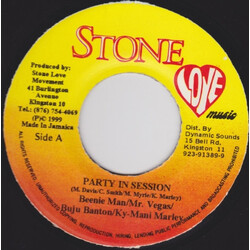 Beenie Man / Mr. Vegas / Buju Banton / Kymani Marley Party In Session USED VINYL 7INCH 45 RPM