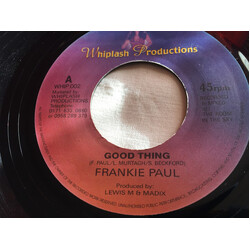 Frankie Paul Good Thing USED VINYL 7INCH 45 RPM SINGLE