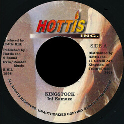 Ini Kamoze Kingstock USED VINYL 7INCH 45 RPM