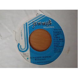 Wickerman Punaanie Maniac USED VINYL 7INCH 45 RPM SINGLE