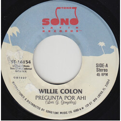 Willie Colón Pregunta Por Ahi USED VINYL 7INCH 45 RPM