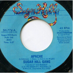 Sugarhill Gang Apache Vinyl USED