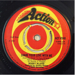 Bobby Bland Share Your Love With Me USED VINYL 7INCH 45 RPM SINGLE