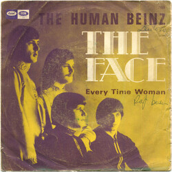 The Human Beinz The Face USED VINYL 7INCH 45 RPM SINGLE