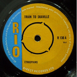The Ethiopians Train To Skaville USED VINYL 7INCH 45 RPM