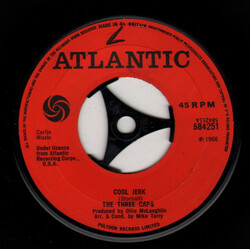 The Three Caps Cool Jerk / Hello Stranger USED VINYL 7INCH SINGLE REISSUE