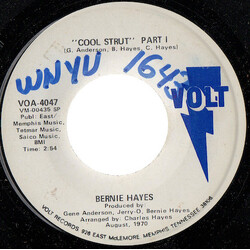 Bernie Hayes Cool Strut USED VINYL 7INCH 45 RPM PROMO MONO