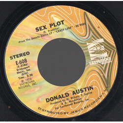 Donald Austin Sex Plot / Can't Stand The Strain USED VINYL 7INCH 45 RPM