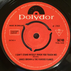 James Brown & The Famous Flames I Can't Stand Myself (When You Touch Me) USED VINYL 7INCH SINGLE