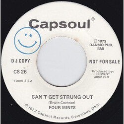 The Four Mints Can't Get Strung Out / In A Rut USED VINYL 7INCH 45 RPM PROMO
