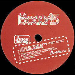 Boca 45 In The City / Airdrums USED VINYL 7INCH 45 RPM