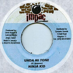 Ninja Kid Unda Mi Tone USED VINYL 7INCH 45 RPM