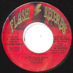 Luciano (2) Love His Majesty USED VINYL 7INCH 45 RPM