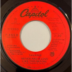 Tavares Never Had A Love Like This Before USED VINYL 7INCH 45 RPM PROMO