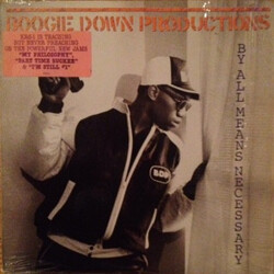 Boogie Down Productions By All Means Necessary Vinyl LP USED