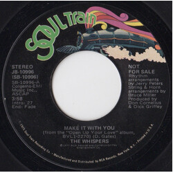 The Whispers Make It With You USED VINYL 7INCH 45 RPM PROMO