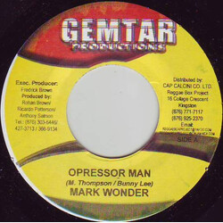 Mark Wonder Opressor Man USED VINYL 7INCH 45 RPM