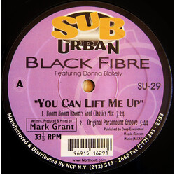 Black Fibre / Donna Blakely You Can Lift Me Up USED VINYL 12INCH 33 S RPM