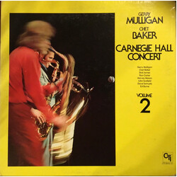 Gerry Mulligan / Chet Baker Carnegie Hall Concert - Volume 2 Vinyl LP USED