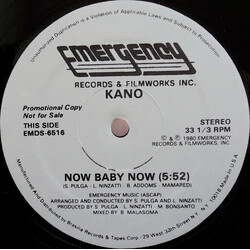 Kano Now Baby Now / Super Extra Sexy Sign USED VINYL 12INCH PROMO