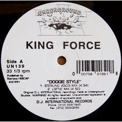 King Force (2) Doggie Style USED VINYL 12INCH 33 S RPM