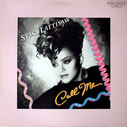 Stacy Lattisaw Call Me USED VINYL 12INCH MAXI-SINGLE 45 RPM