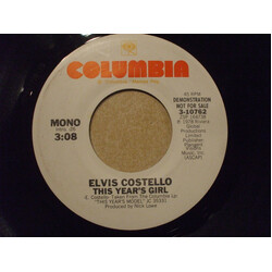 Elvis Costello This Year's Girl USED VINYL 7INCH 45 RPM SINGLE PROMO