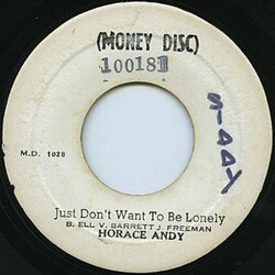 Horace Andy Just Don't Want To Be Lonely / Version USED VINYL 7INCH 45 RPM
