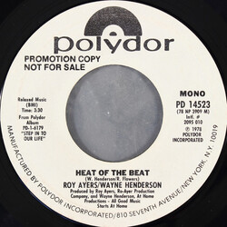 Roy Ayers / Wayne Henderson Heat Of The Beat USED VINYL 7INCH 45 RPM SINGLE PROMO STYRENE STEREO MONO