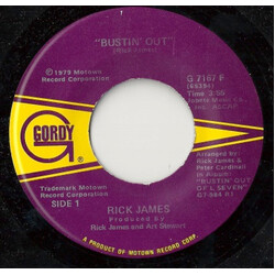 Rick James Bustin Out USED VINYL 7INCH