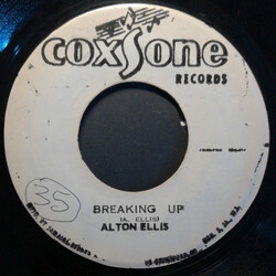 Alton Ellis / Sound Dimension Breaking Up /  Breaking Up Ver. USED VINYL 7INCH 45 RPM SINGLE