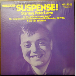 Peter Lorre / Vincent Price (2) 'Till Death Do Us Part / The Complete Horror Classic "Blood Bath" Vinyl LP USED