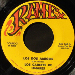 Los Cadetes De Linares Los Dos Amigos USED VINYL 7INCH 45 RPM SINGLE