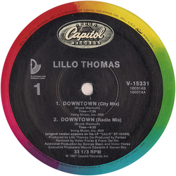 Lillo Thomas Downtown Vinyl 12" USED