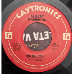 Albert Hammond Rio de Amor USED VINYL 7INCH 45 RPM