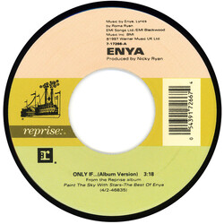 Enya Only If... USED VINYL 7INCH 45 RPM SINGLE