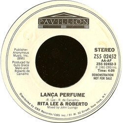 Rita Lee & Roberto Lança Perfume USED VINYL 7INCH 45 RPM PROMO