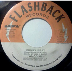Whodini One Love / Funky Beat USED VINYL 7INCH