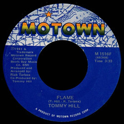 Tommy Hill (2) Flame / Superstar Of Love USED VINYL SINGLE 7INCH