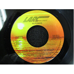 Alfonzo Your Booty Makes Me Moody / Action Speaks Louder Than Words USED VINYL 7INCH 45 RPM