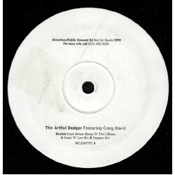 Artful Dodger / Craig David Rewind (Grant Nelson (Bump & Flex) Mixes) USED VINYL 12INCH PROMO