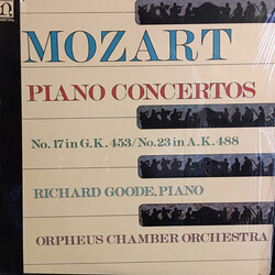 Wolfgang Amadeus Mozart / Richard Goode / Orpheus Chamber Orchestra Piano Concertos (No. 17 In G, K.453 / No. 23 In A, K.488) Vinyl LP USED