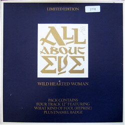 All About Eve Wild Hearted Woman USED VINYL 12INCH 45 RPM SINGLE LIMITED EDITION NUMBERED