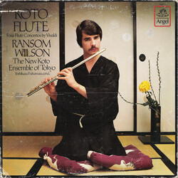 Ransom Wilson / Antonio Vivaldi / The New Koto Ensemble Of Tokyo Koto Flute, Four Flute Concertos By Vivaldi Vinyl LP USED